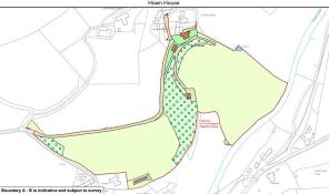 New land plan at Hown House.jpg