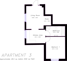 Floor Plan Apt 3