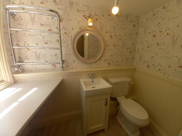 WC and laundry room