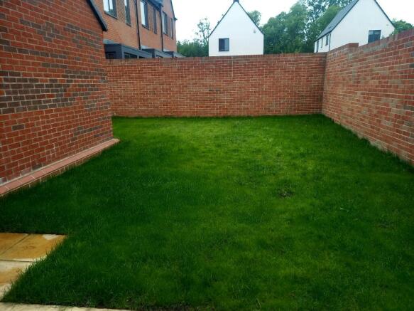 Rear garden