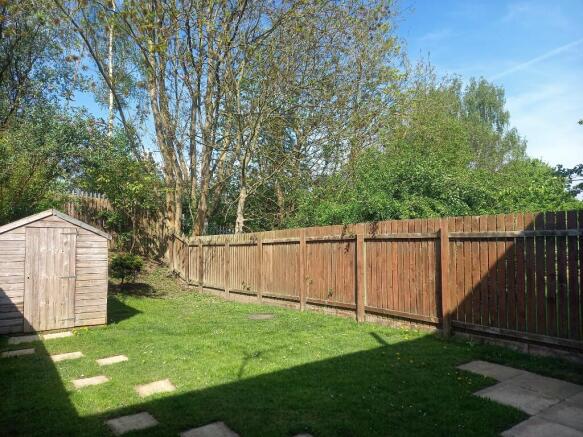 Rear garden