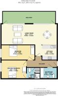 Apt 8 897Silbury Boulevard-Floor Plan