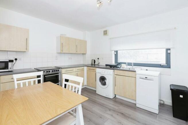 Kitchen with dining area