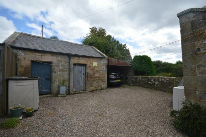 Rear outbuildings