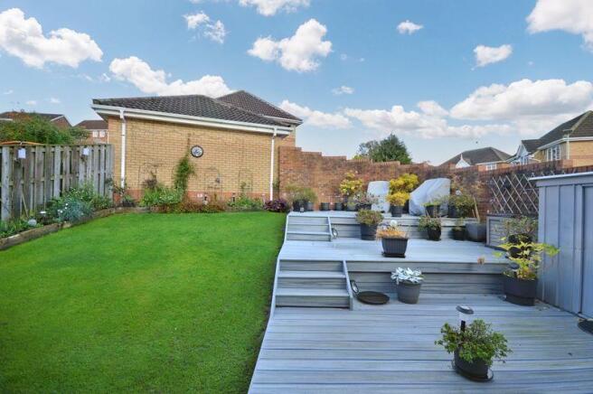 Rear garden