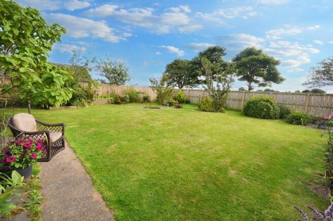 Rear garden