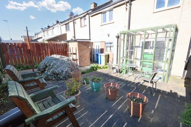 Rear garden