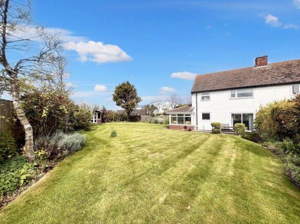 Rear garden