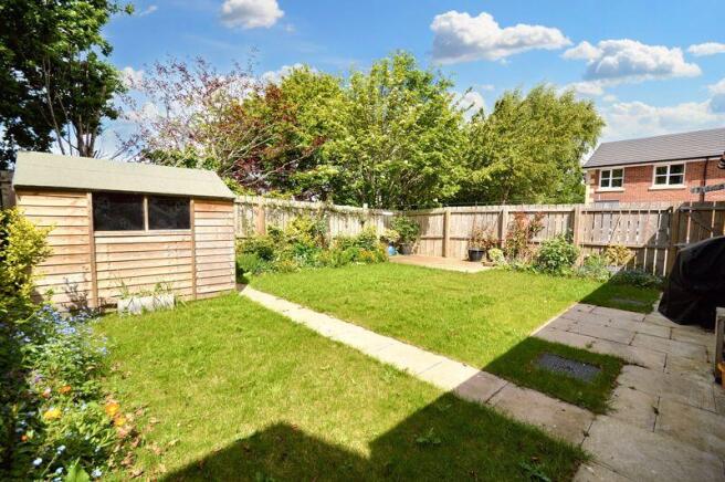 Rear garden
