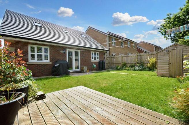 Rear garden