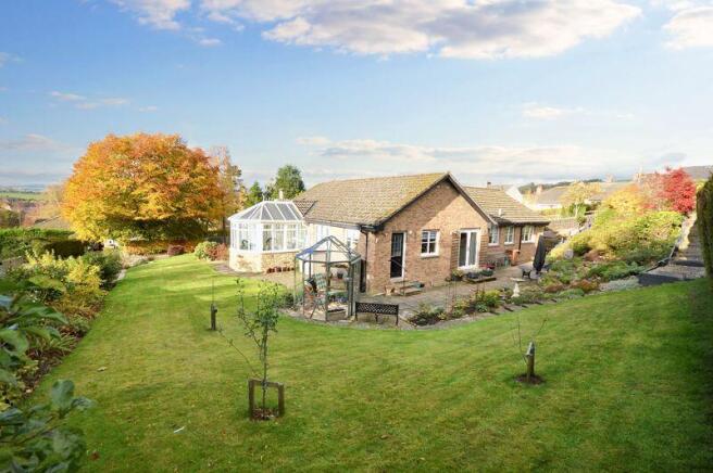 Rear and side elevation