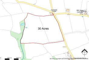 30 Acres Instaple Cross -Land Plan