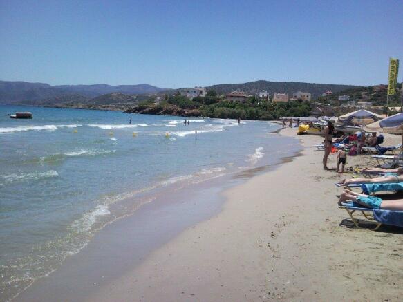 Almiros beach, Agios Nikolaos