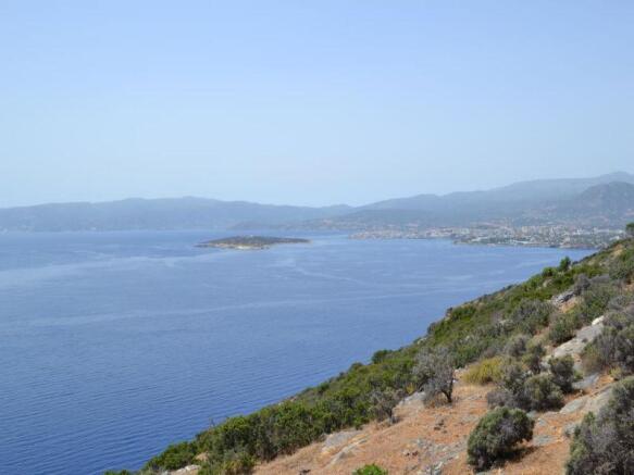 PLEL18 - view from the plot (Agios Nikolaos)