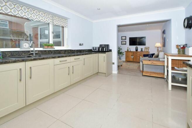 Kitchen towards family room