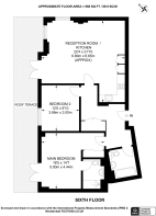 Floorplan area for info only, not for £/sq. ft valuation