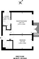 Floorplan area for info only, not for Â£/sq. ft valuation