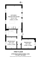 Floorplan area for info only, not for £/sq. ft valuation