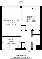 Floorplan area for info only, not for £/sq. ft valuation