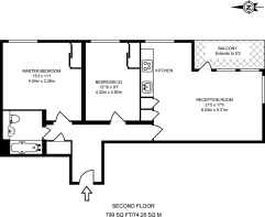 Floorplan area for info only, not for £/sq. ft valuation