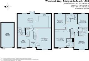 40 Woodcock Way, Ashby, Floorplan