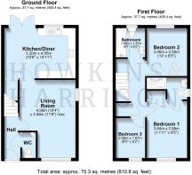 3 Davies Road  Floorplan