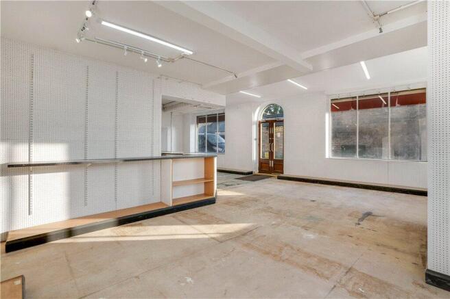 Door and Retail Area