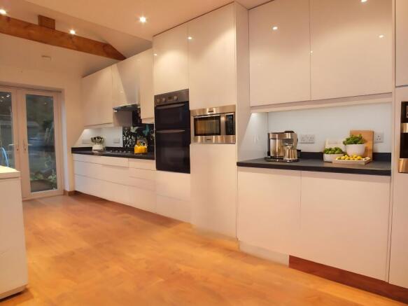 Open Plan Sitting Room,  Dining Room & Kitchen