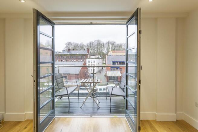 Balcony from living room