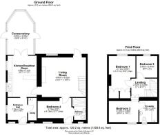 3 Church Cottages, Michaelston-Le-Pit - all floors