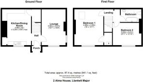 2 Alma House, Llantwit Major - all floors.JPG