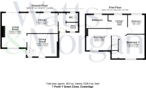 7 Porth Y Green Close, Cowbridge - all floors  Fin