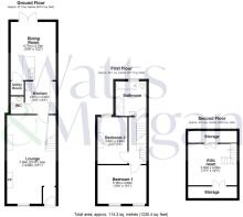7 Station Terrace, Peterston Super Ely - all floor