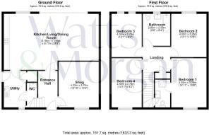 Plot B The Old Rectory, Eglwys Brewis - all floors