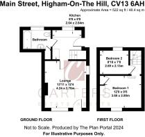 71 Main Street Higham-on-the Hill CV13 6AH Floorpl