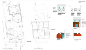 Proposed Floor Plans and Elevations for 13 Militar