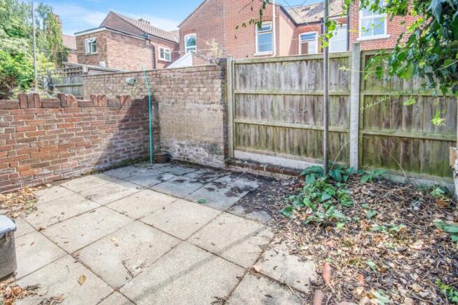 Rear garden