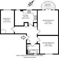 Floorplan area for info only, not for Â£/sq. ft valuation