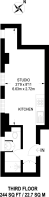 Floorplan area for info only, not for Â£/sq. ft valuation