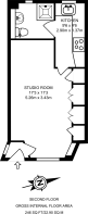 Floorplan area for info only, not for Â£/sq. ft valuation