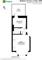 Floorplan area for info only, not for Â£/sq. ft valuation