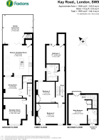 Floorplan area for info only, not for £/sq. ft valuation