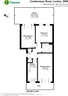Floorplan area for info only, not for Â£/sq. ft valuation