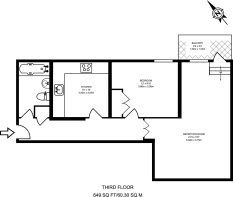 Floorplan area for info only, not for £/sq. ft valuation