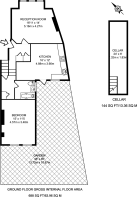 Floorplan area for info only, not for £/sq. ft valuation