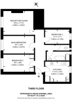 Floorplan area for info only, not for Â£/sq. ft valuation