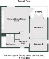 Floorplan - 1 Trem Elai