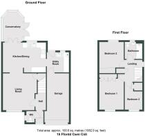 Floorplan - 15 Ffordd Cwm Cidi