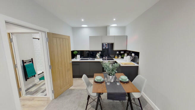 Kitchen & Living Area