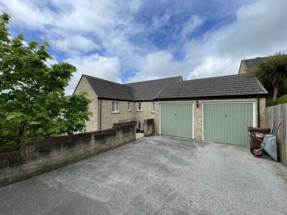 Double Garage And Driveway